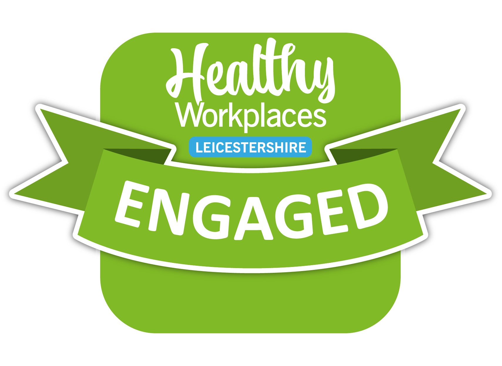 Health workplaces Leicestershire logo